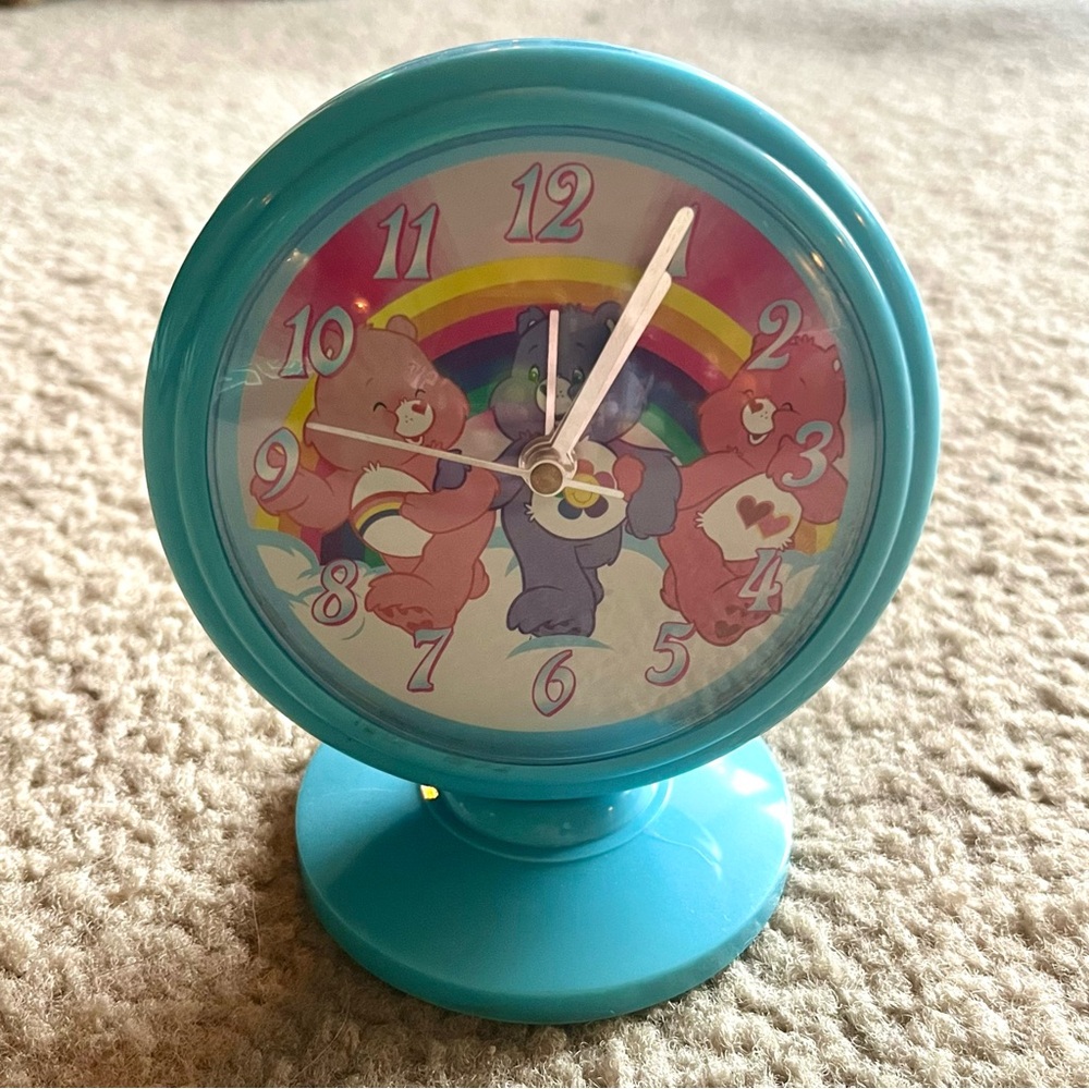 Care Bears desktop clock
